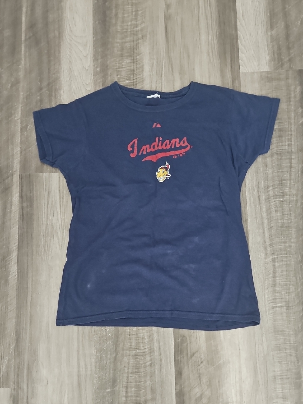 Indians Navy Womens Graphic Tee